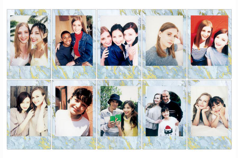 FujiFilm Papier Instax mini Blue Marble 10 sztuk